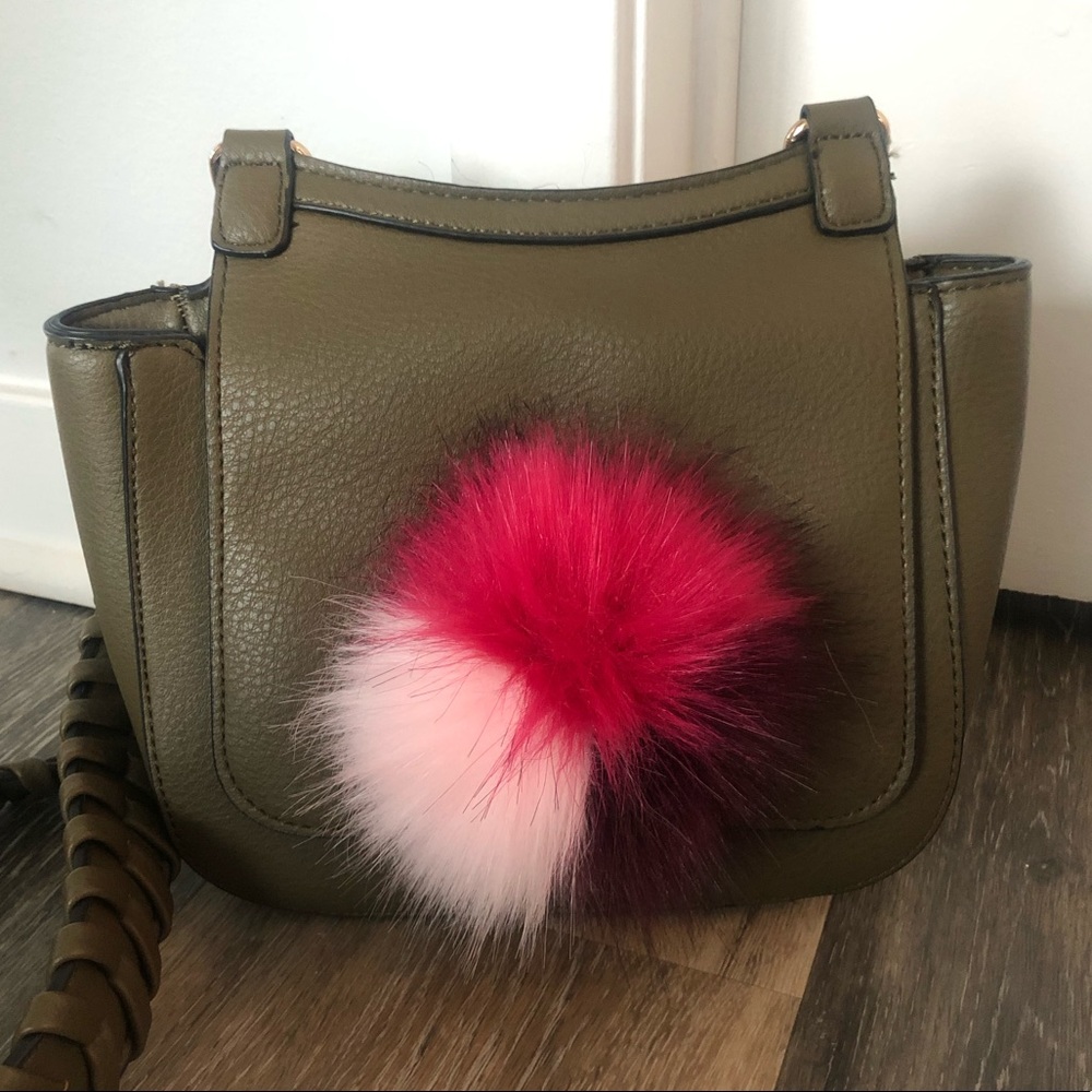 Anthropologie Jules Kae Pom Crossbody Bag